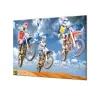 Ochranná deska motocross tři motorky 60x52cm